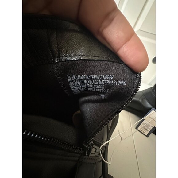 Universal Thread Women’s Connor Black Ankle Buckle Boots memory foam size 6.5 - Picture 5 of 6